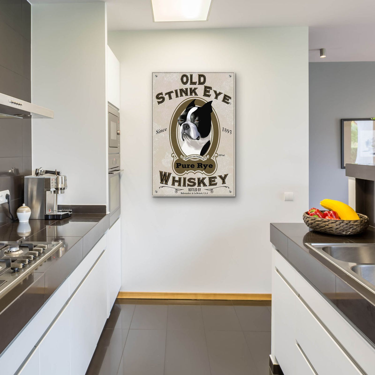 Old Stink Eye by Brian Rubenacker - 24x36 acrylic wall art in a room