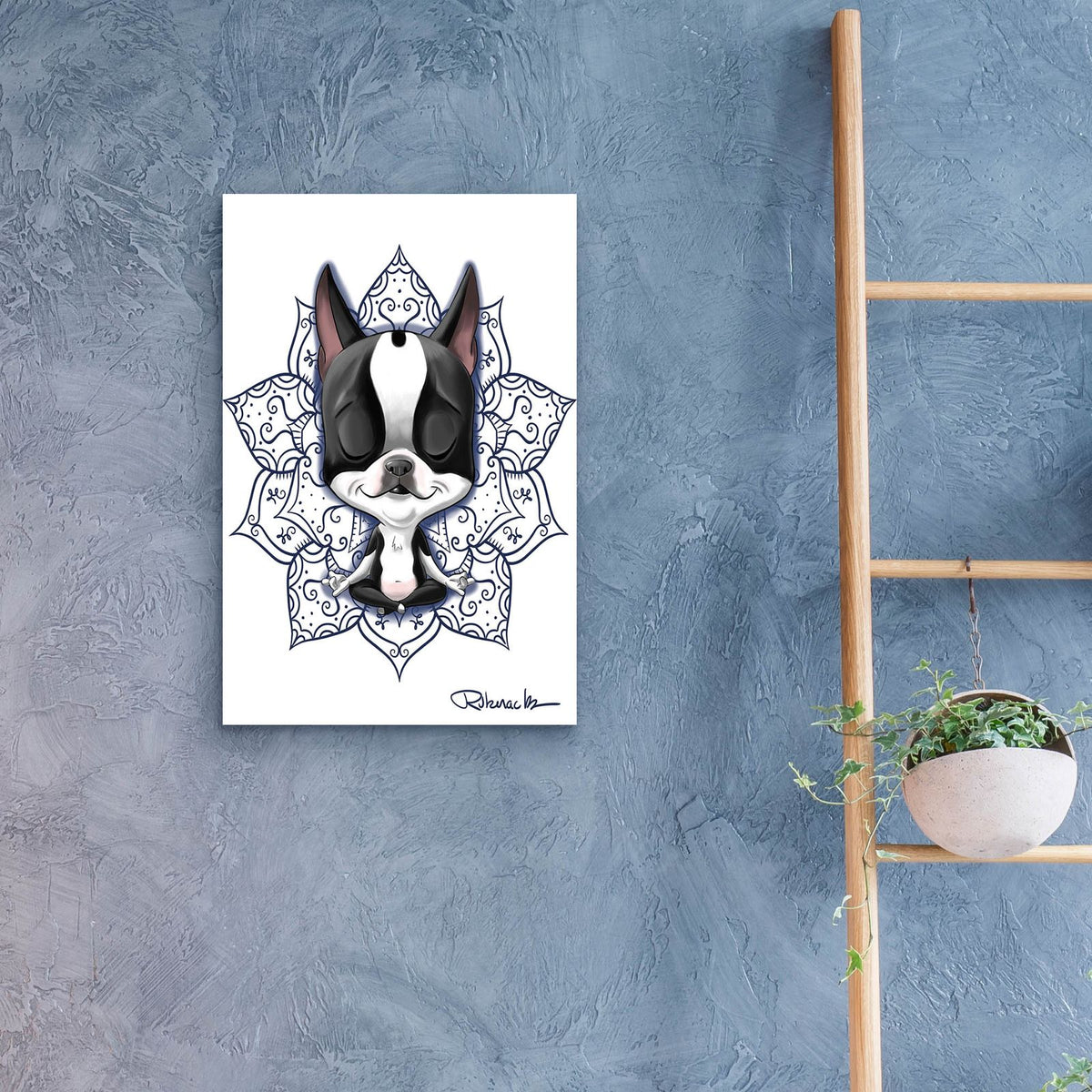 Om by Brian Rubenacker - 16x24 acrylic wall art in a room