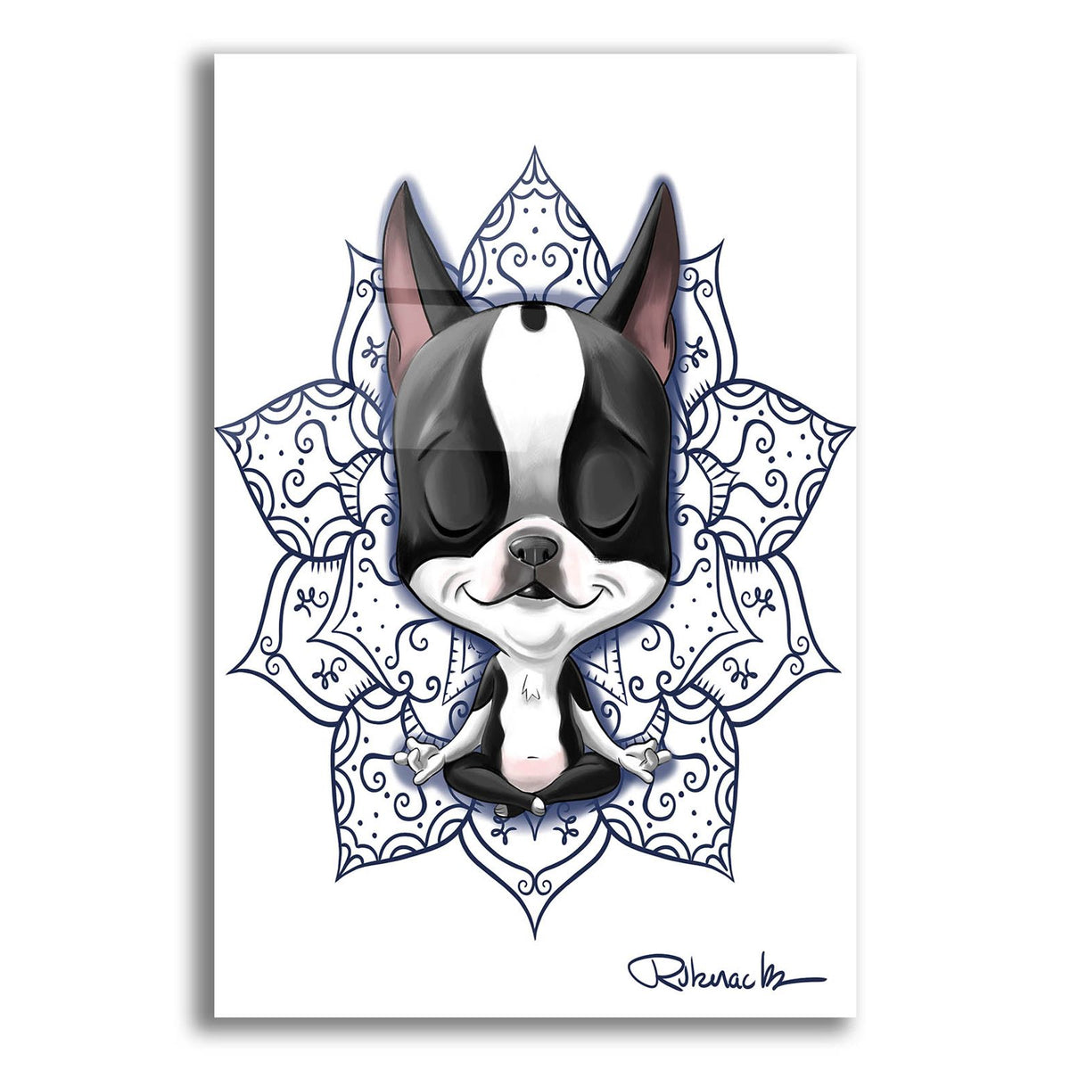 Om by Brian Rubenacker acrylic glass wall art