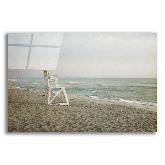 Epic Art ' Lifeguard Chair at Dawn' by Brooke T. Ryan, Acrylic Glass Wall Art