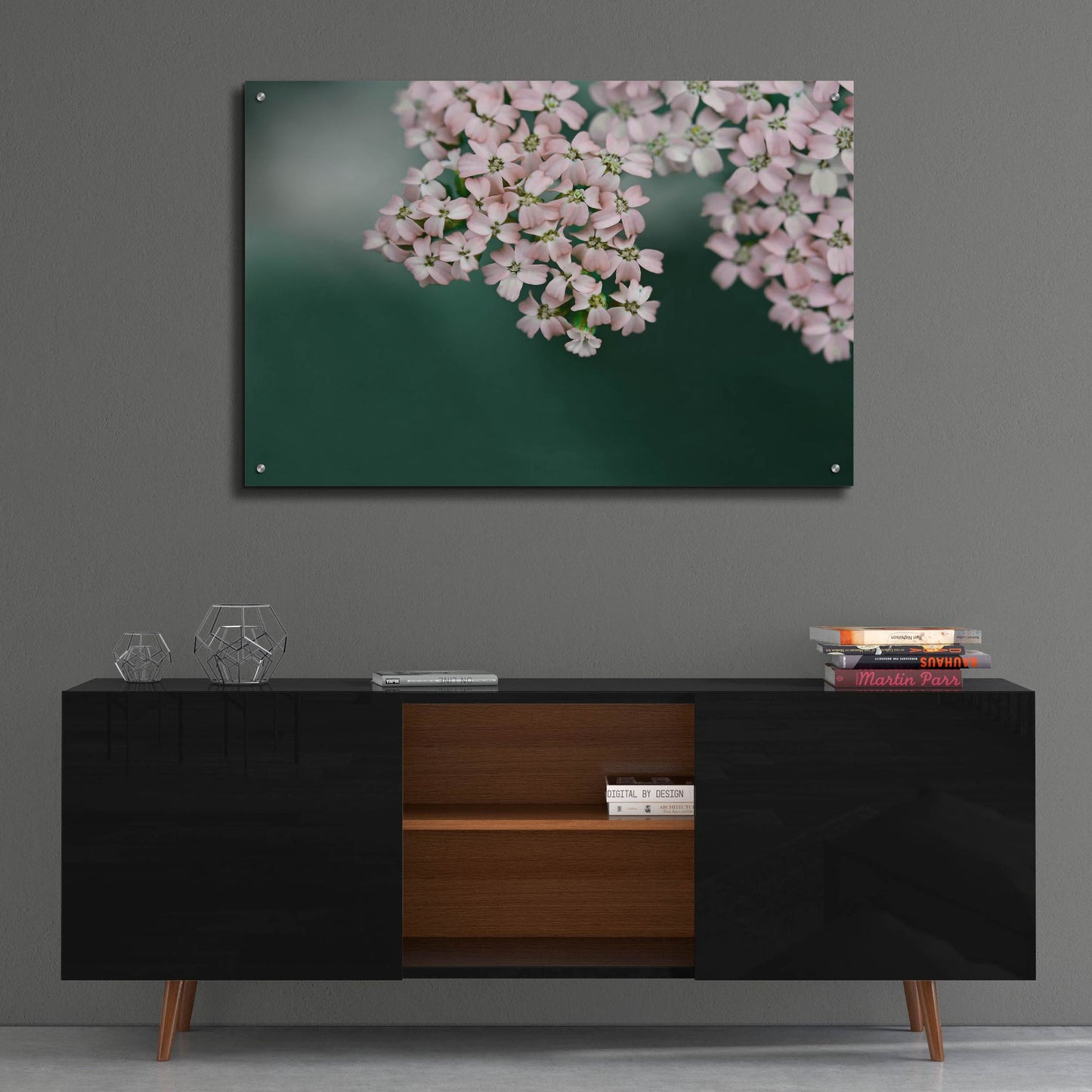 Epic Art ' Blush Pink Flowers' by Brooke T. Ryan, Acrylic Glass Wall Art,36x24