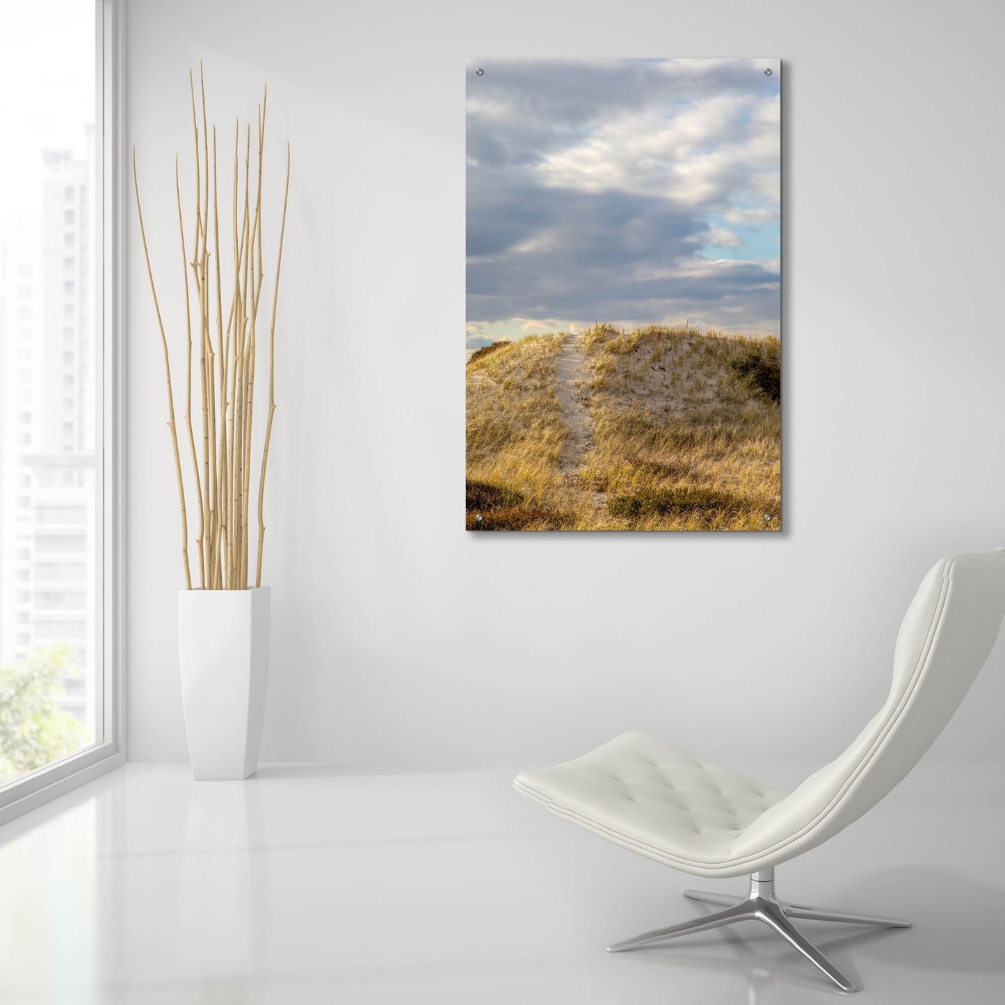 Epic Art ' Dunes Trail' by Brooke T. Ryan, Acrylic Glass Wall Art,24x36