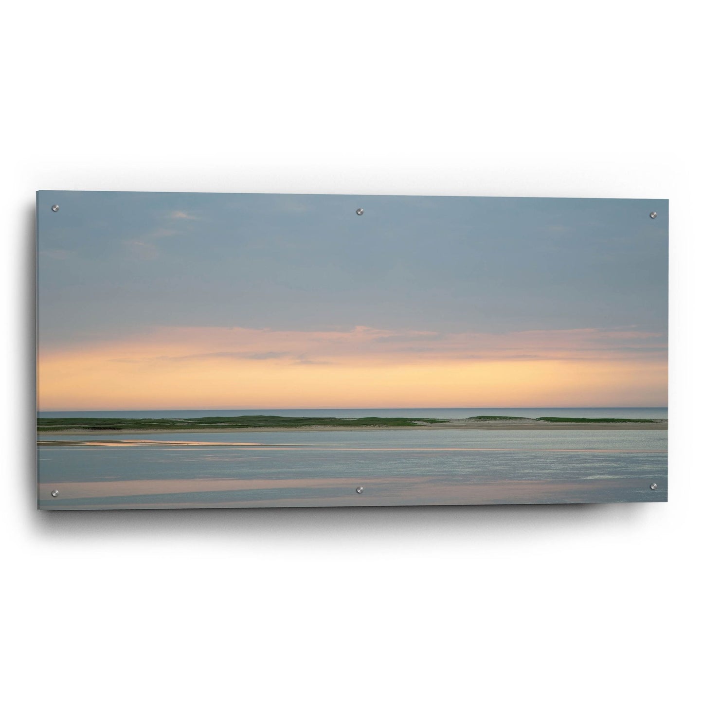 Epic Art ' Pastel Sunrise' by Brooke T. Ryan, Acrylic Glass Wall Art,48x24