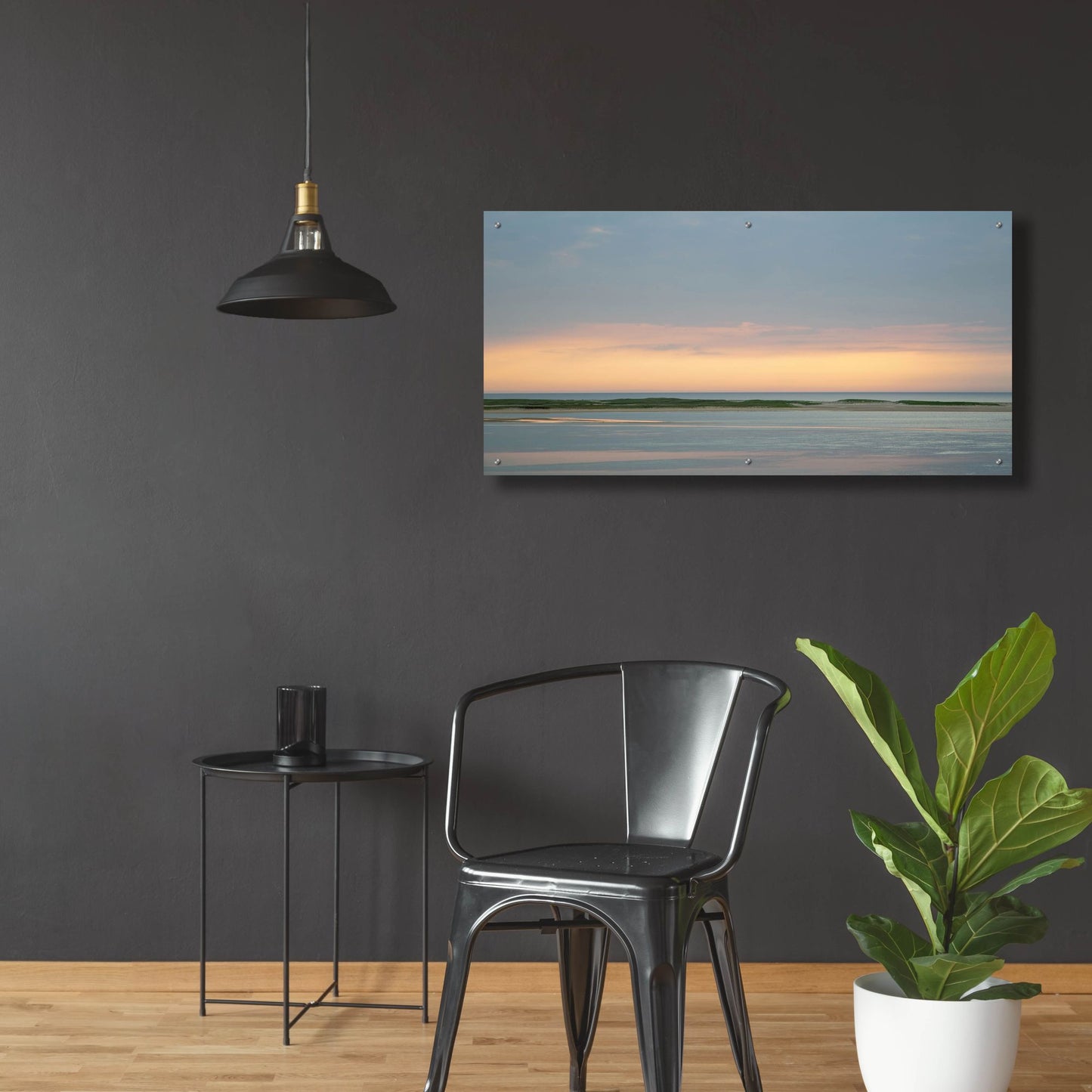 Epic Art ' Pastel Sunrise' by Brooke T. Ryan, Acrylic Glass Wall Art,48x24