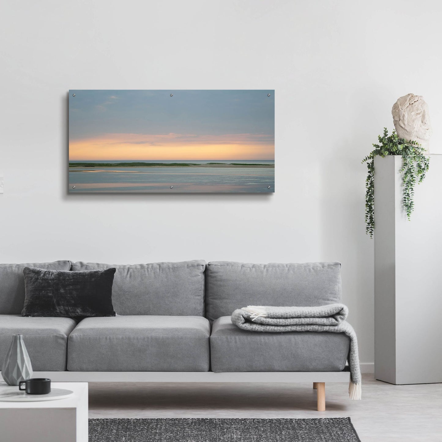 Epic Art ' Pastel Sunrise' by Brooke T. Ryan, Acrylic Glass Wall Art,48x24