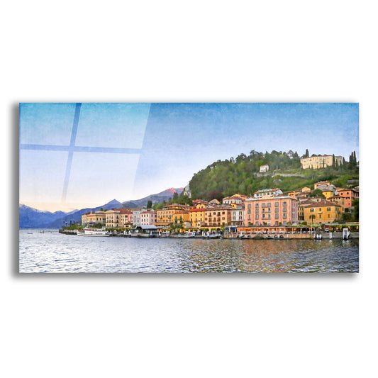 Epic Art ' Bellagio at Twilight' by Brooke T. Ryan, Acrylic Glass Wall Art