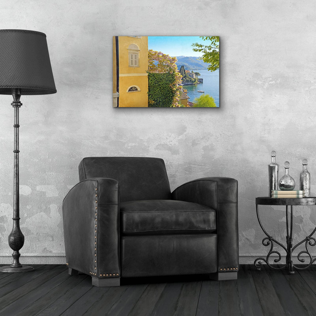 Varenna Vista 2 by Brooke T. Ryan - 24x16 acrylic wall art in a room