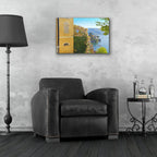 Varenna Vista 2 by Brooke T. Ryan - 24x16 acrylic wall art in a room
