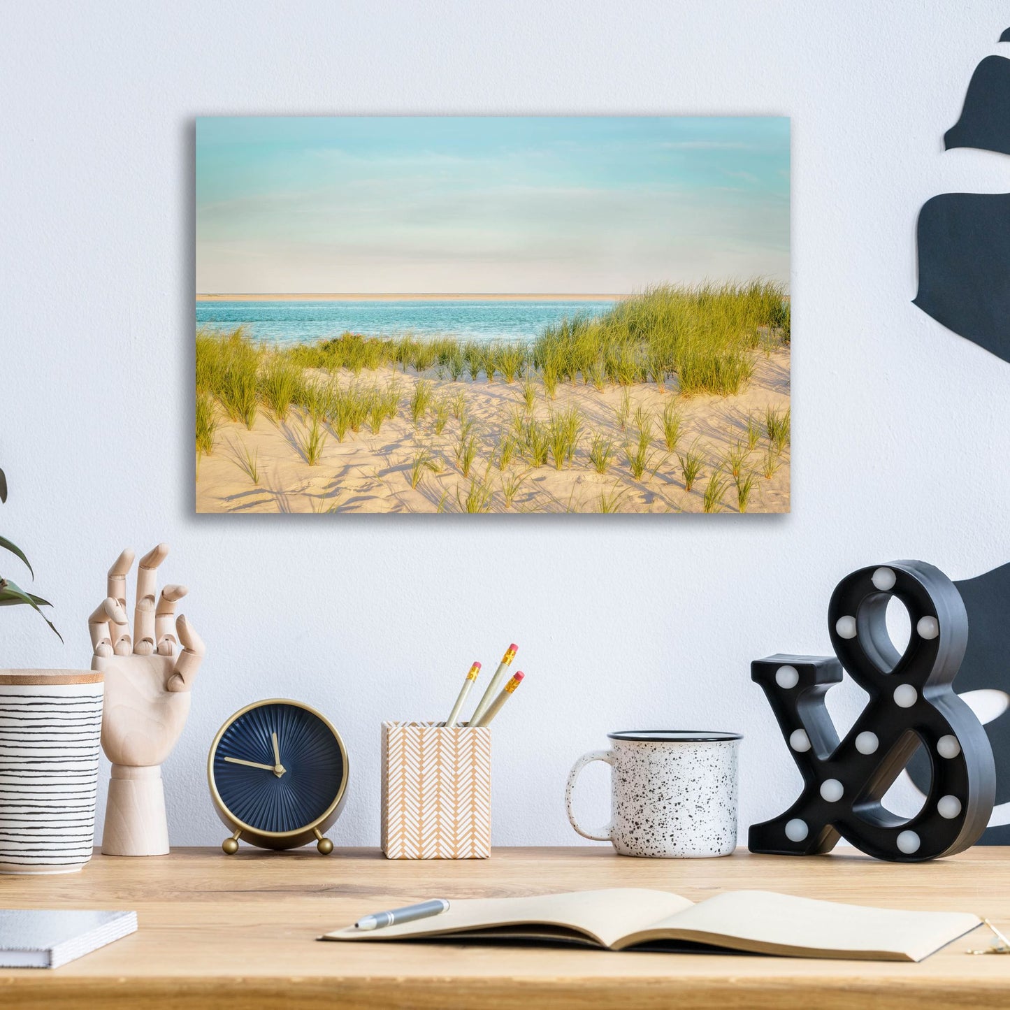 Epic Art ' Monomoy View' by Brooke T. Ryan, Acrylic Glass Wall Art,16x12