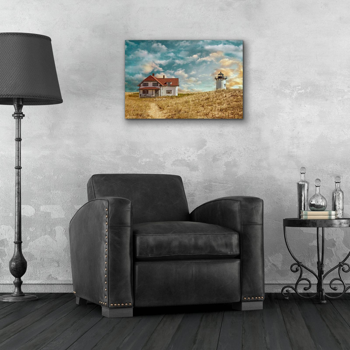 Race Point Light by Brooke T. Ryan - 24x16 acrylic wall art in a room