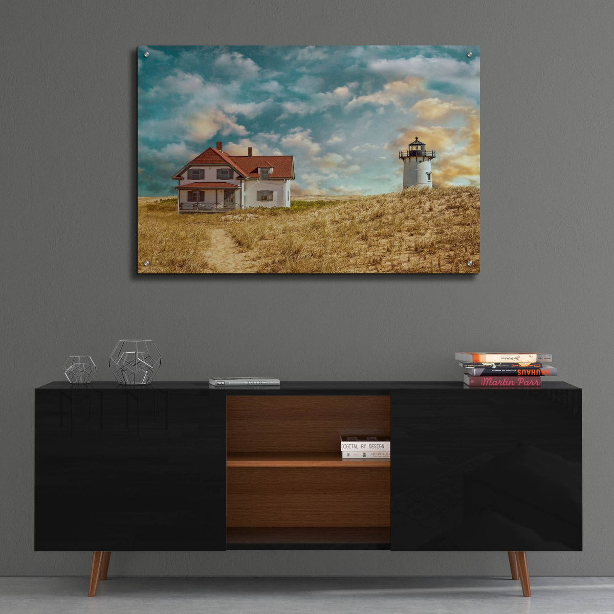 Race Point Light by Brooke T. Ryan - 36x24 acrylic wall art in a room