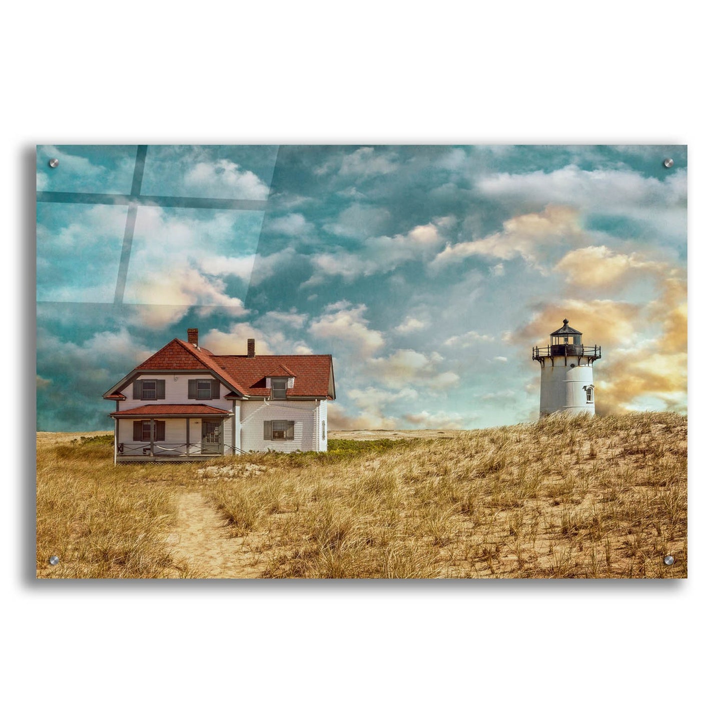 Epic Art ' Race Point Light' by Brooke T. Ryan, Acrylic Glass Wall Art,36x24