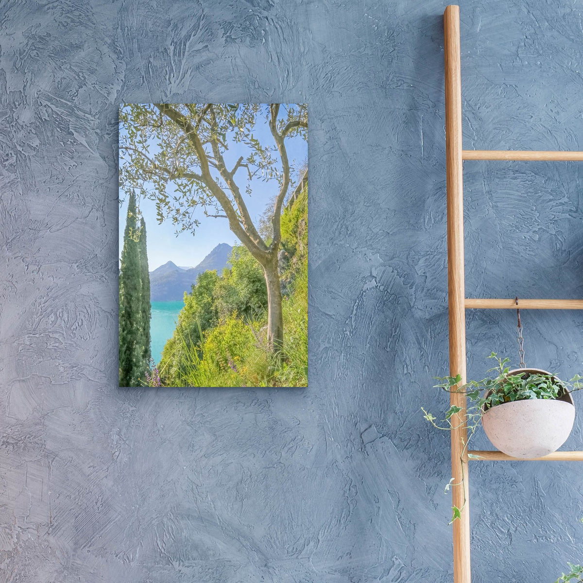 Epic Art ' Lago di Como View 2' by Brooke T. Ryan, Acrylic Glass Wall Art,16x24