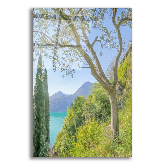 Epic Art ' Lago di Como View 2' by Brooke T. Ryan, Acrylic Glass Wall Art