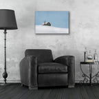 Minimalist Barn by Brooke T. Ryan - 24x16 acrylic wall art in a room