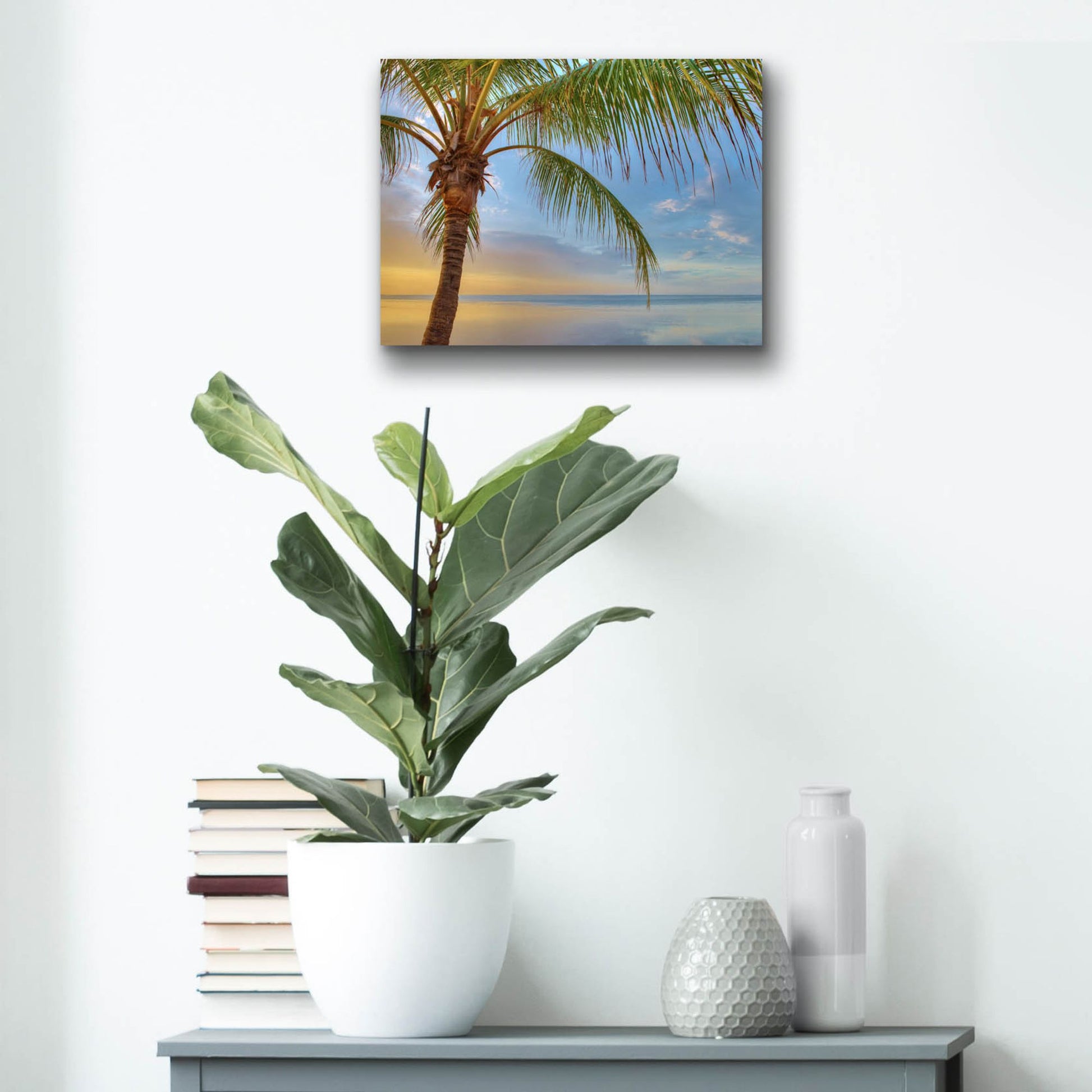 Epic Art ' Key West' by Brooke T. Ryan, Acrylic Glass Wall Art,16x12