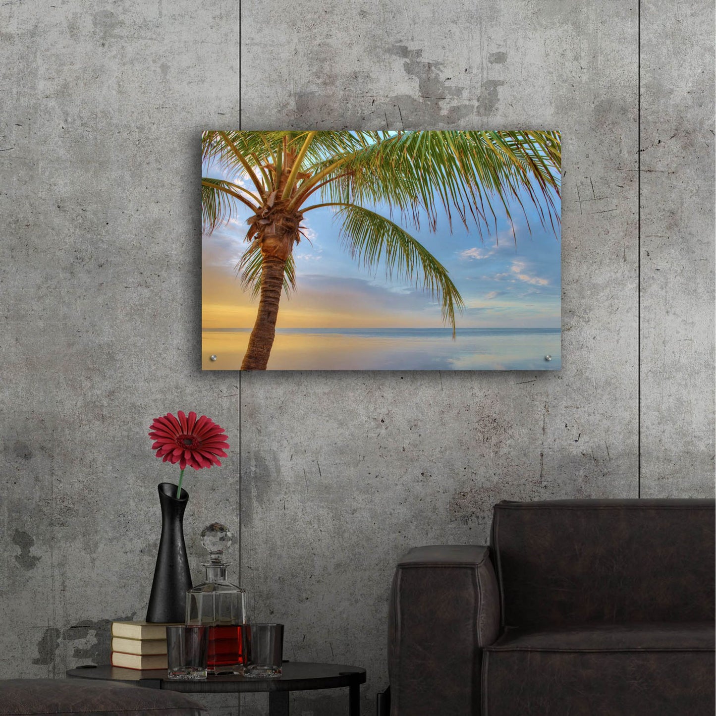 Epic Art ' Key West' by Brooke T. Ryan, Acrylic Glass Wall Art,36x24