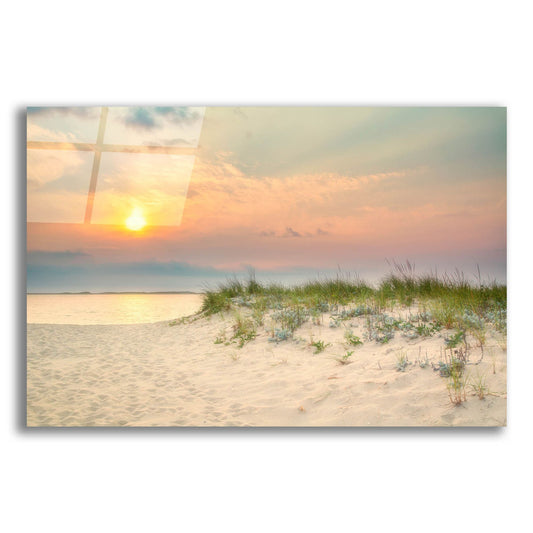 Epic Art ' Morning Beach 2' by Brooke T. Ryan, Acrylic Glass Wall Art