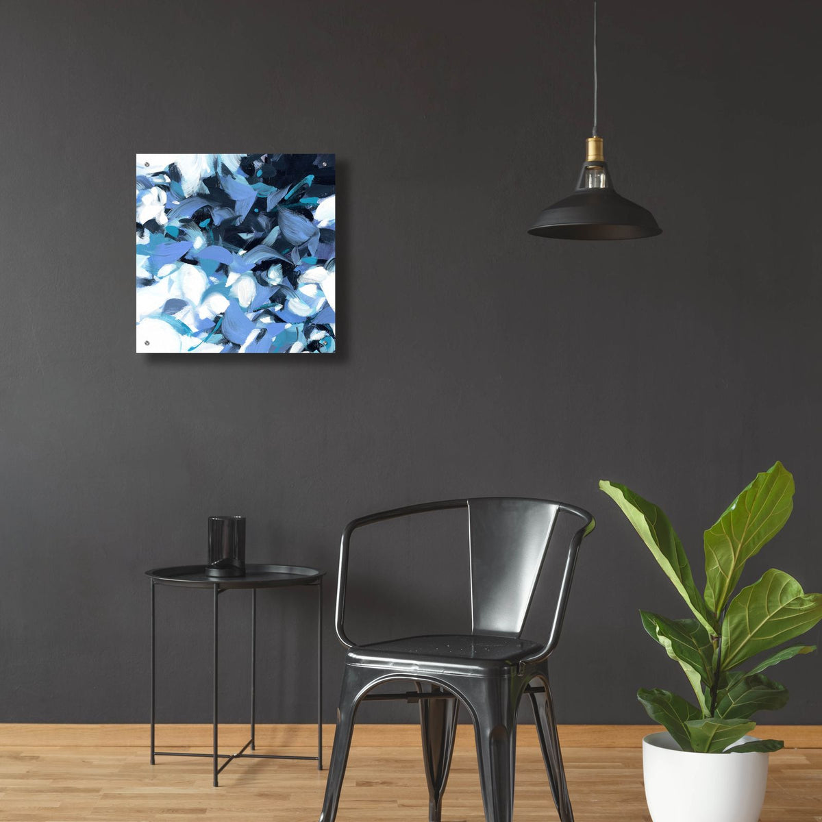 Chase 2 by Cameron Schmitz - 24x24 acrylic wall art in a room