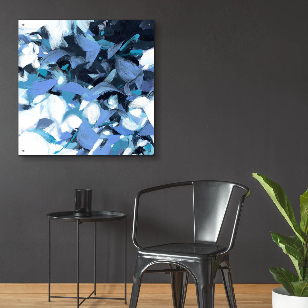 Chase 2 by Cameron Schmitz - 36x36 acrylic wall art in a room