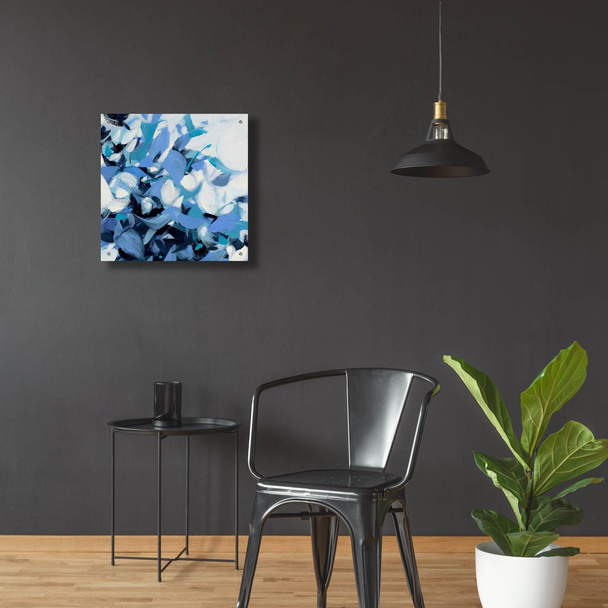 Chase 3 by Cameron Schmitz - 24x24 acrylic wall art in a room