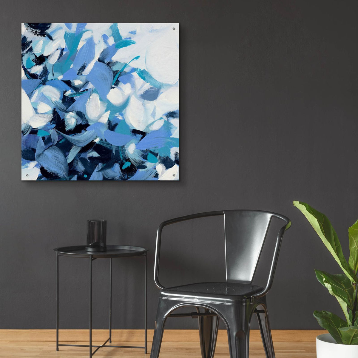 Chase 3 by Cameron Schmitz - 36x36 acrylic wall art in a room