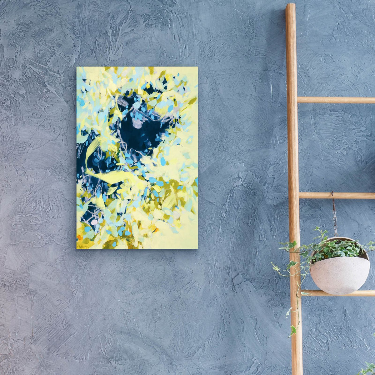 Climbing by Cameron Schmitz - 16x24 acrylic wall art in a room