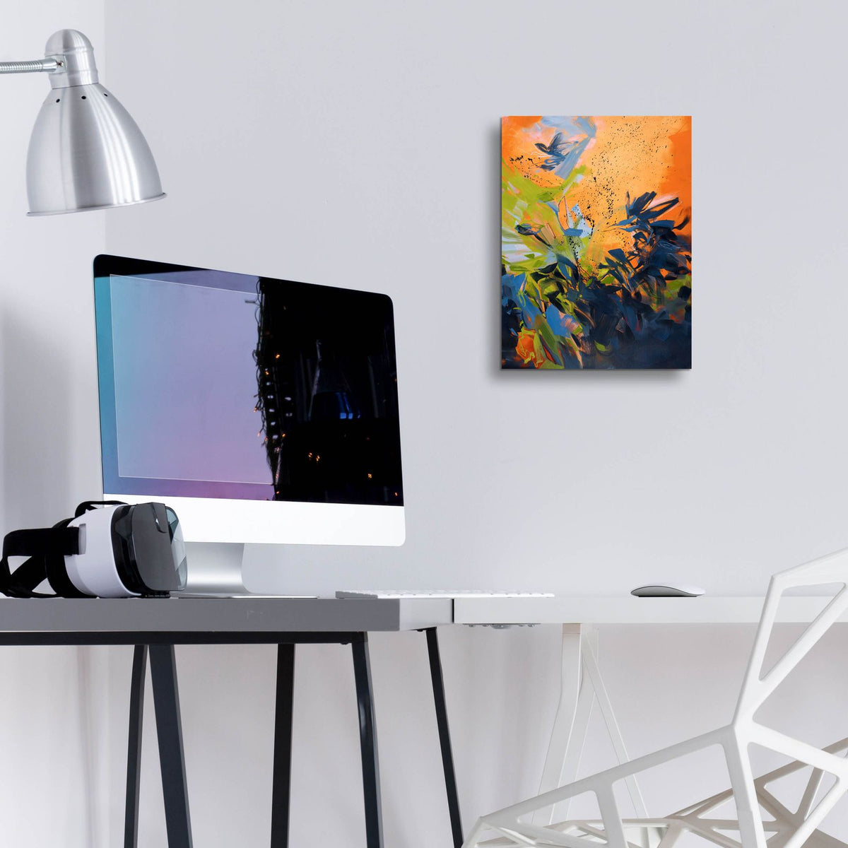 Richochet by Cameron Schmitz - 12x16 acrylic wall art in a room