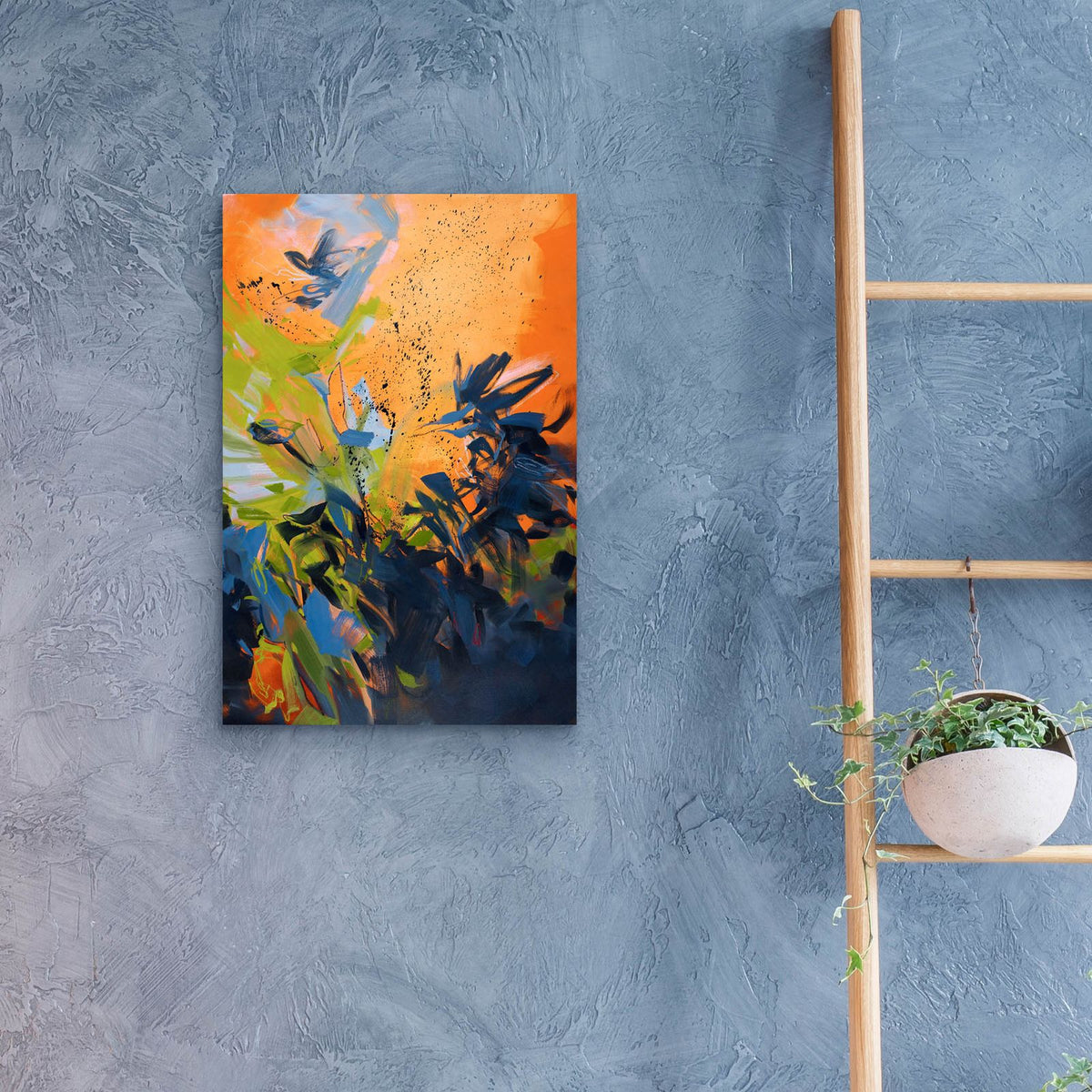 Richochet by Cameron Schmitz - 16x24 acrylic wall art in a room