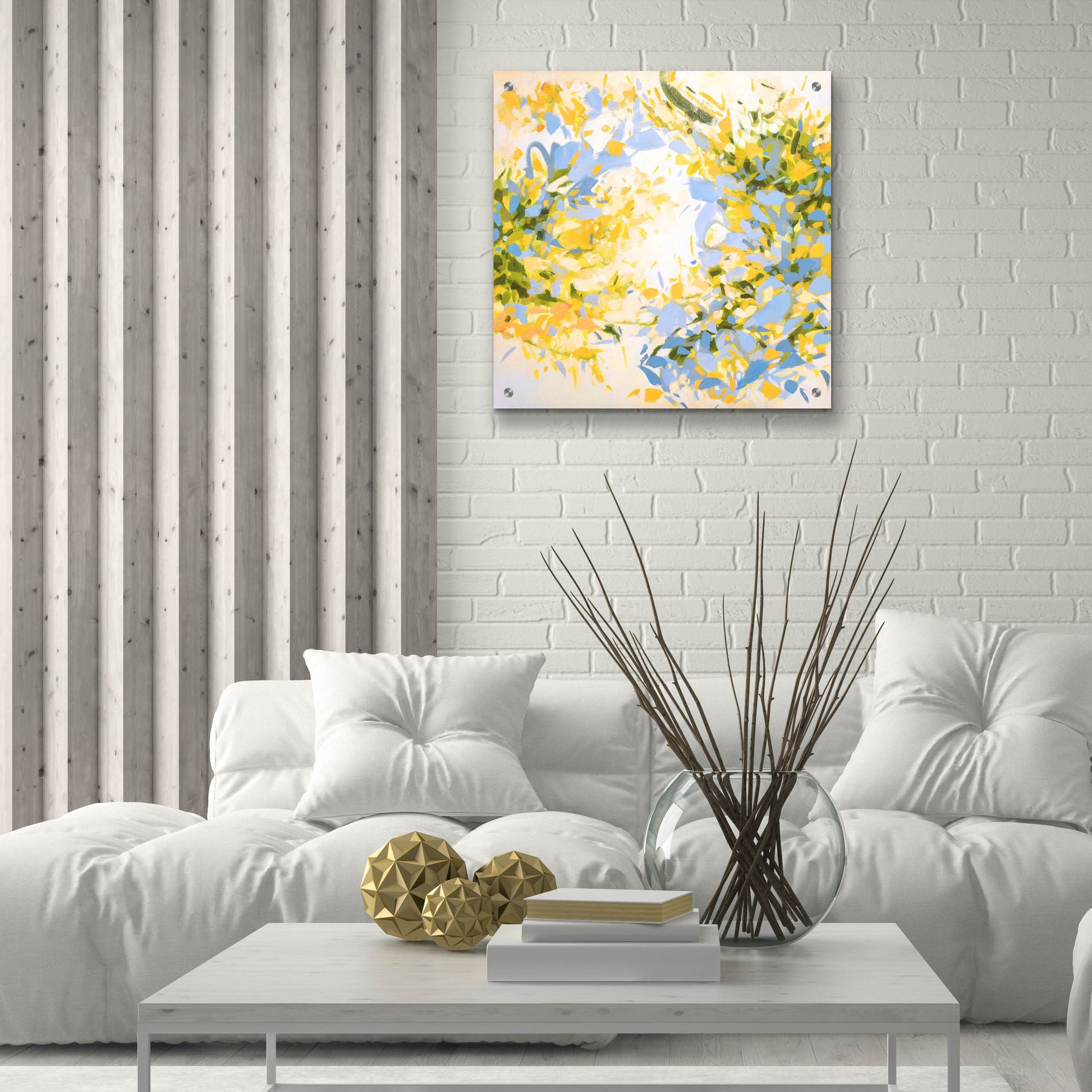 Epic Art ' Spring Bliss' by Cameron Schmitz, Acrylic Glass Wall Art,24x24