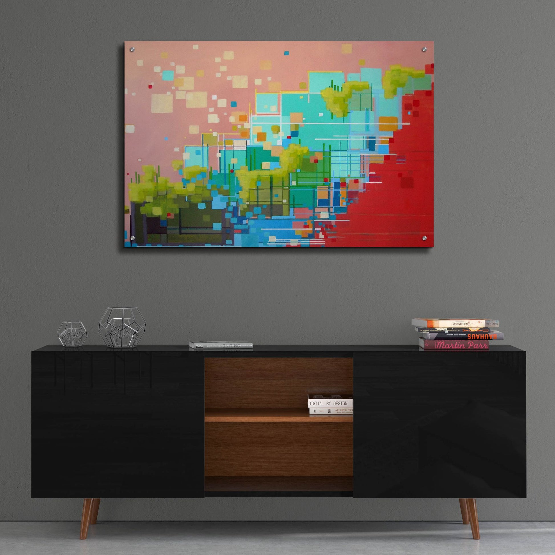 Epic Art ' Sunrise' by Carol Joy Shannon, Acrylic Glass Wall Art,36x24