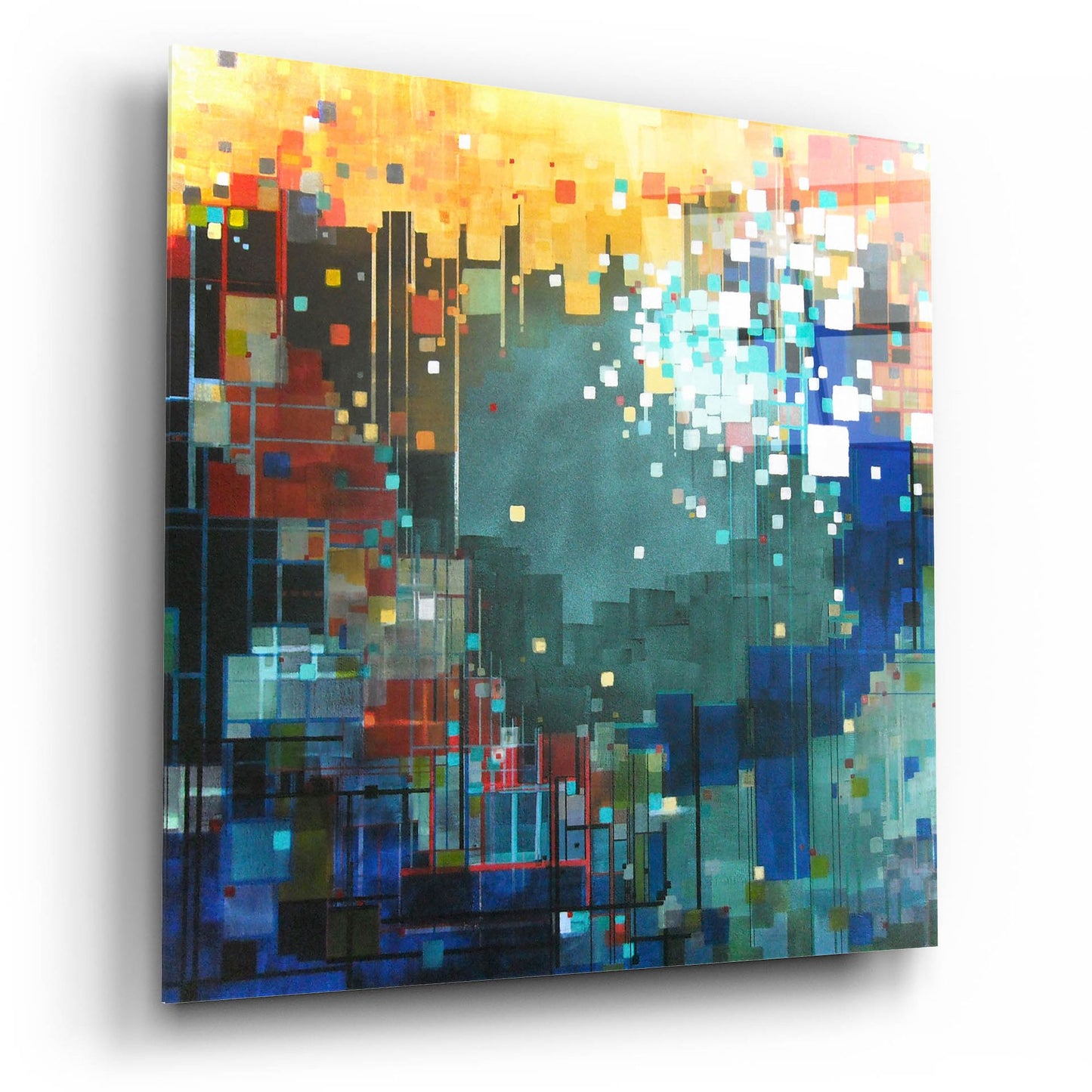 Epic Art ' The Color of Hope' by Carol Joy Shannon, Acrylic Glass Wall Art,12x12