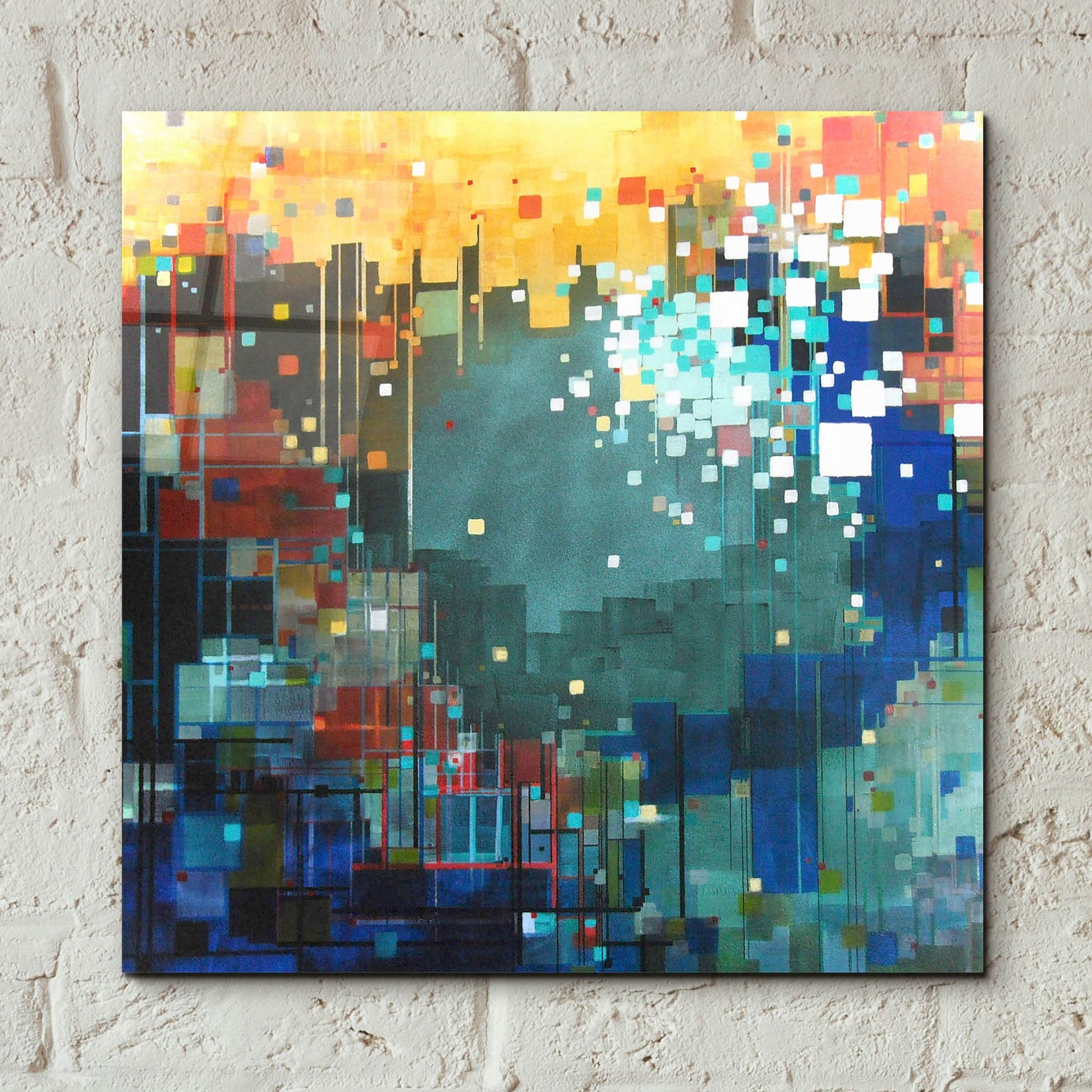 Epic Art ' The Color of Hope' by Carol Joy Shannon, Acrylic Glass Wall Art,12x12