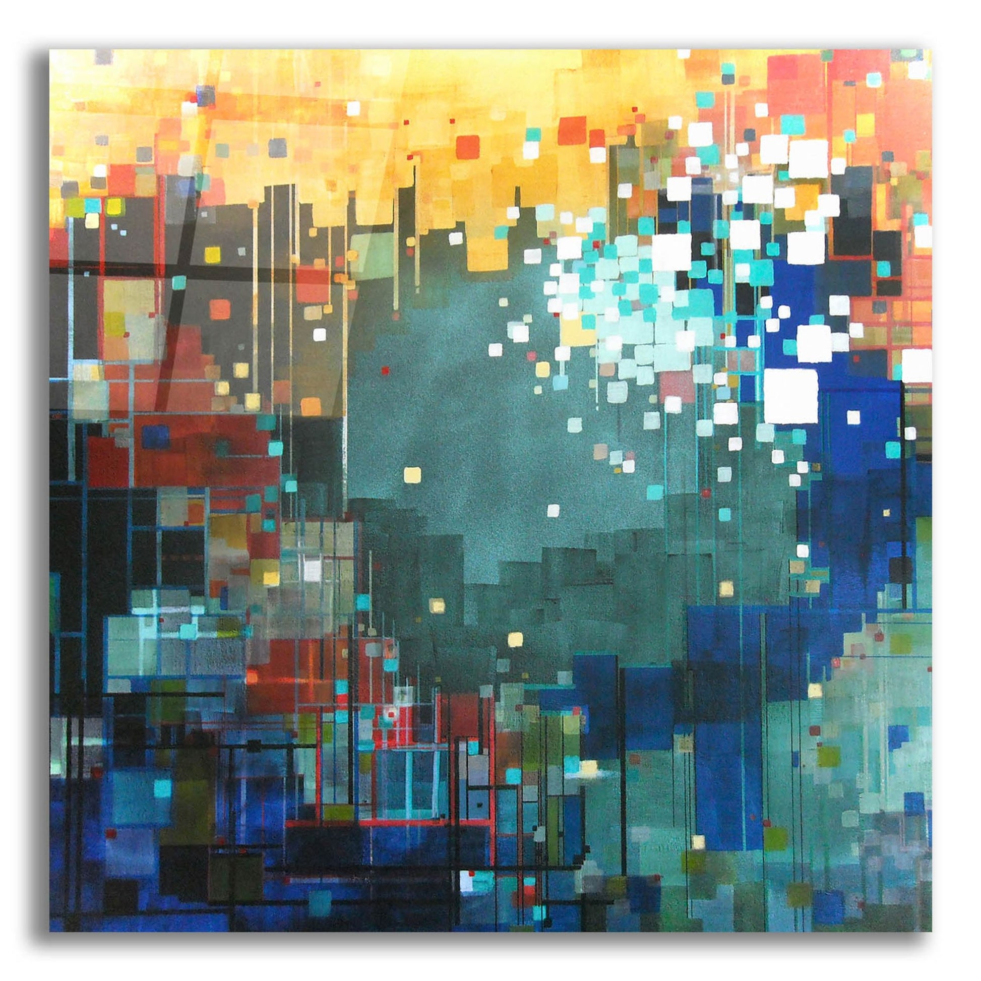 Epic Art ' The Color of Hope' by Carol Joy Shannon, Acrylic Glass Wall Art,12x12