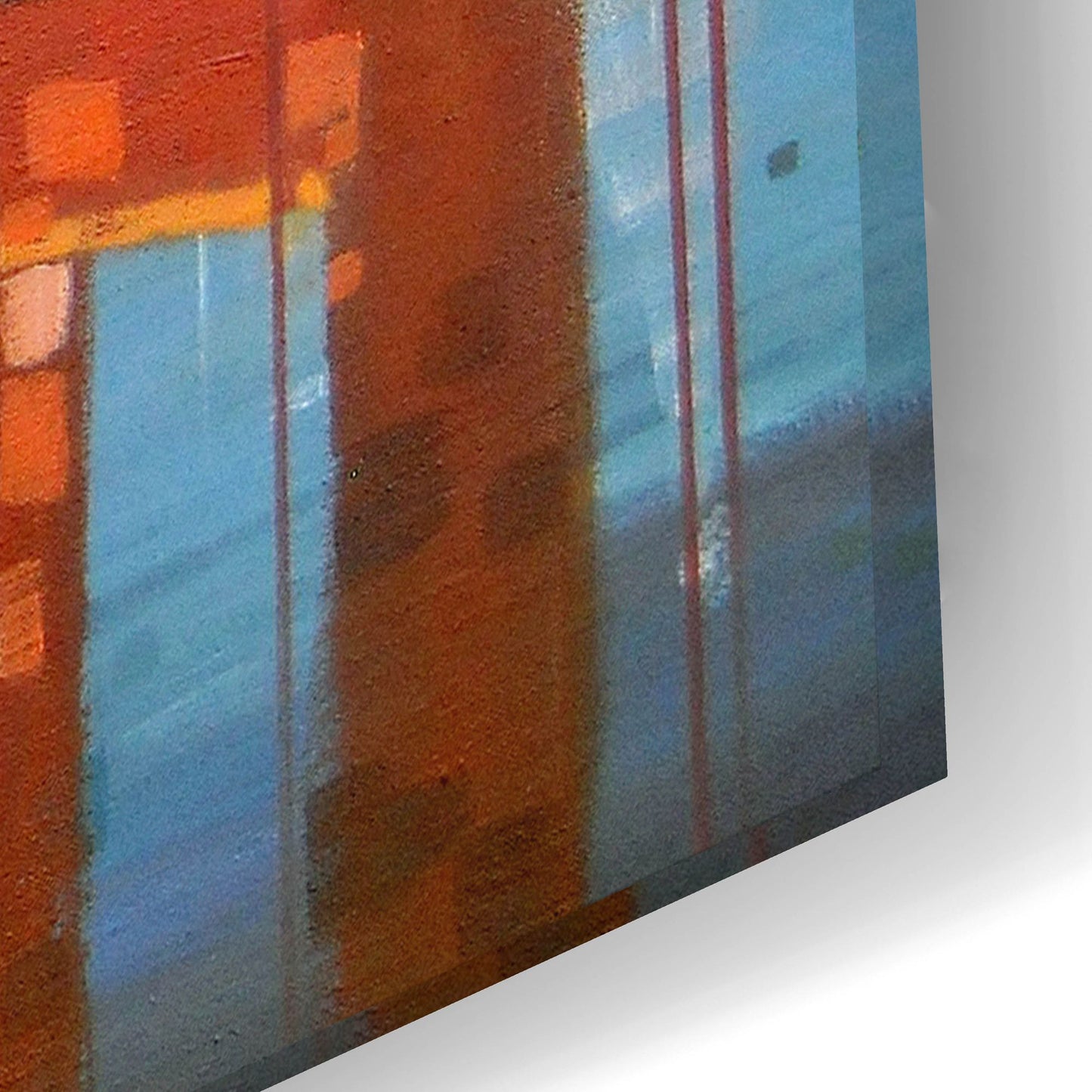 Epic Art ' Twilight San Francisco' by Carol Joy Shannon, Acrylic Glass Wall Art,24x16