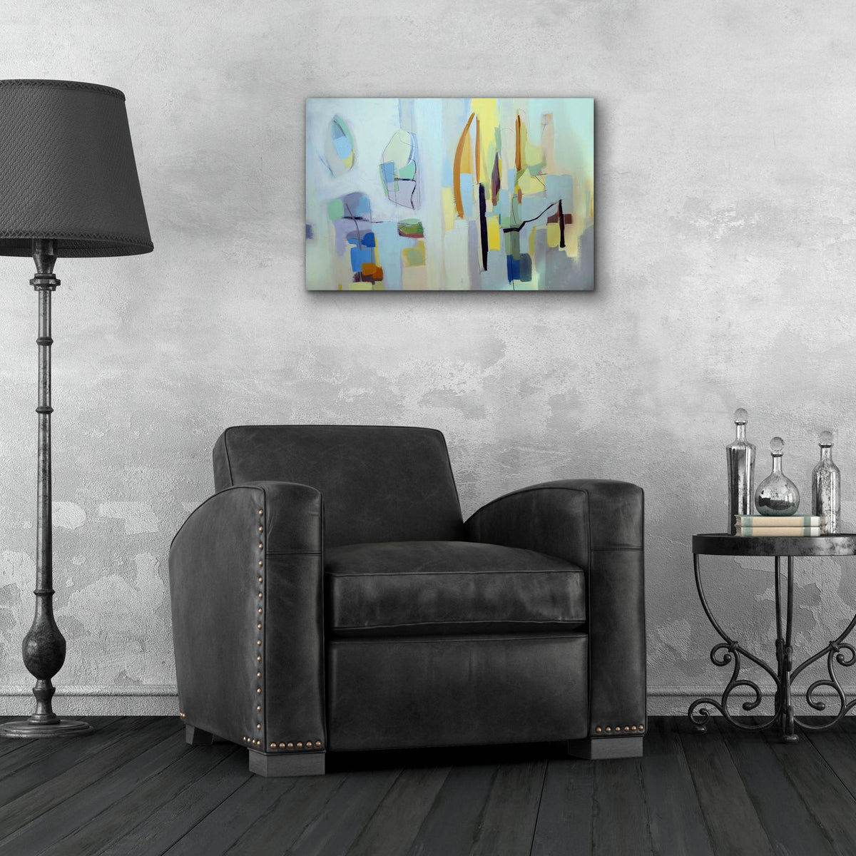 An Honest Answer by Caroline Rufo - 24x16 acrylic wall art in a room