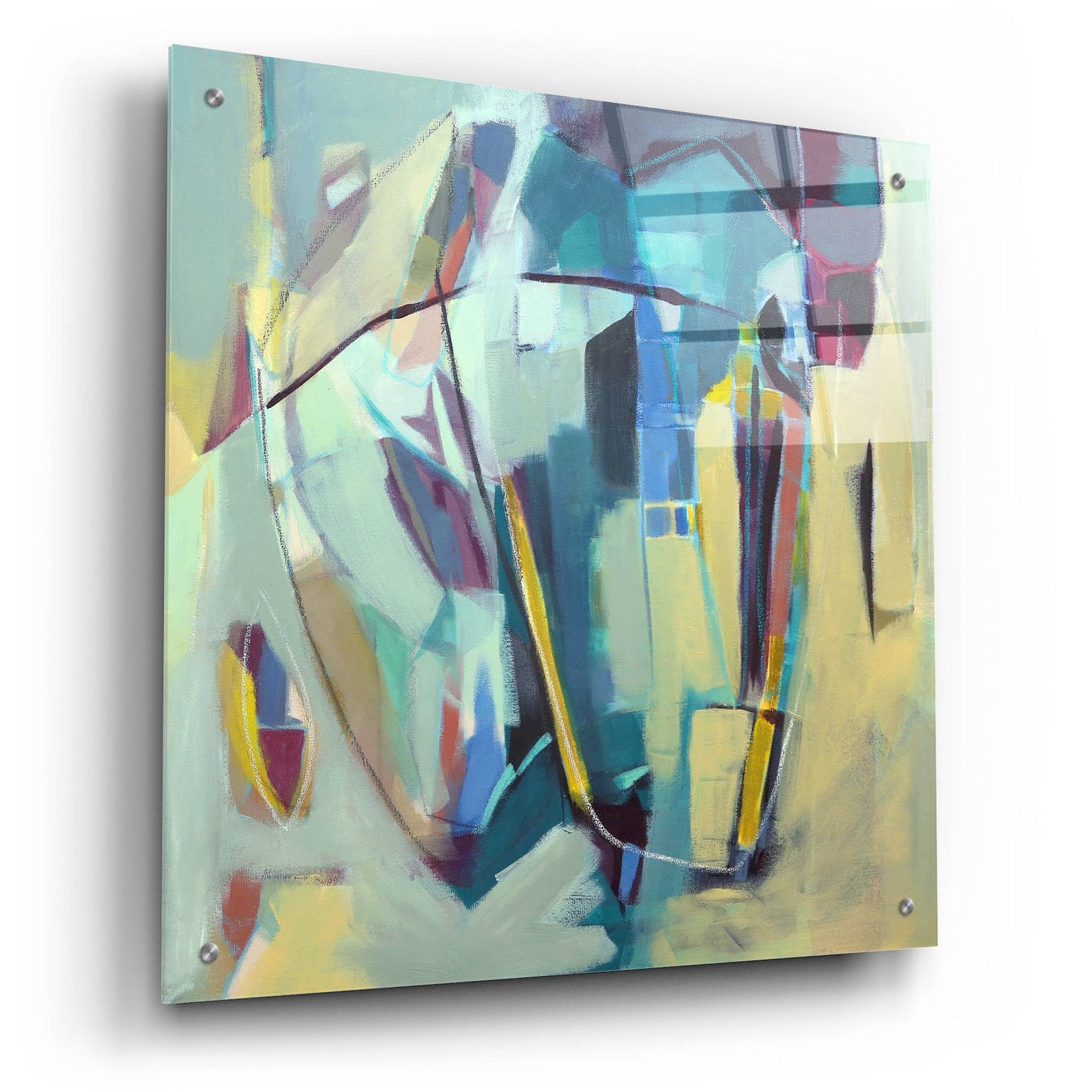 Epic Art ' Beyond Personal Truth' by Caroline Rufo, Acrylic Glass Wall Art,24x24