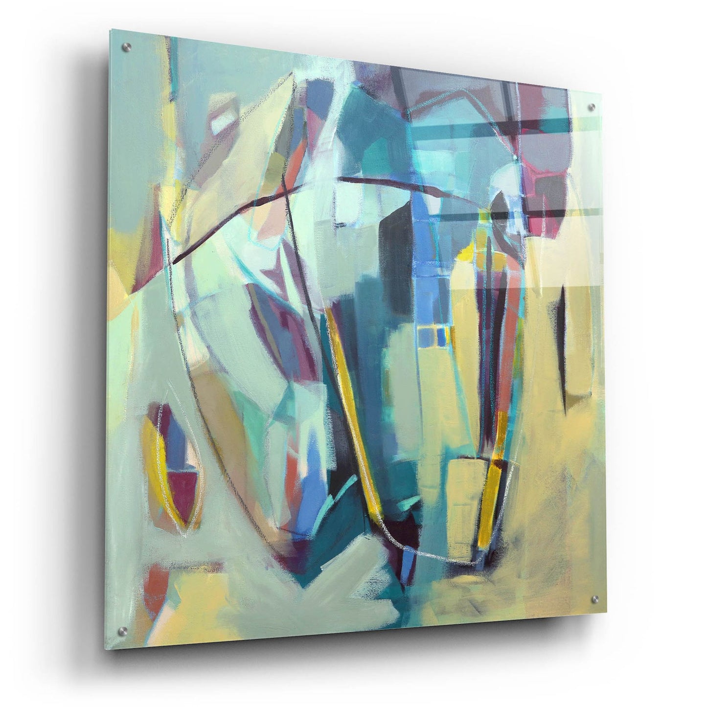 Epic Art ' Beyond Personal Truth' by Caroline Rufo, Acrylic Glass Wall Art,36x36