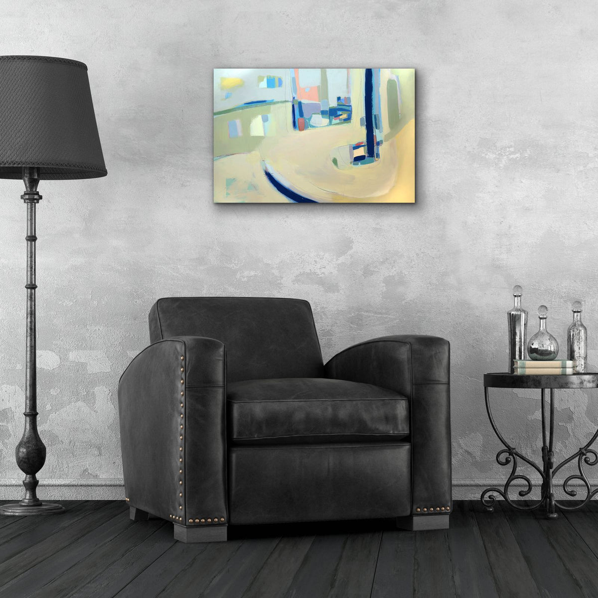 From Above by Caroline Rufo - 24x16 acrylic wall art in a room