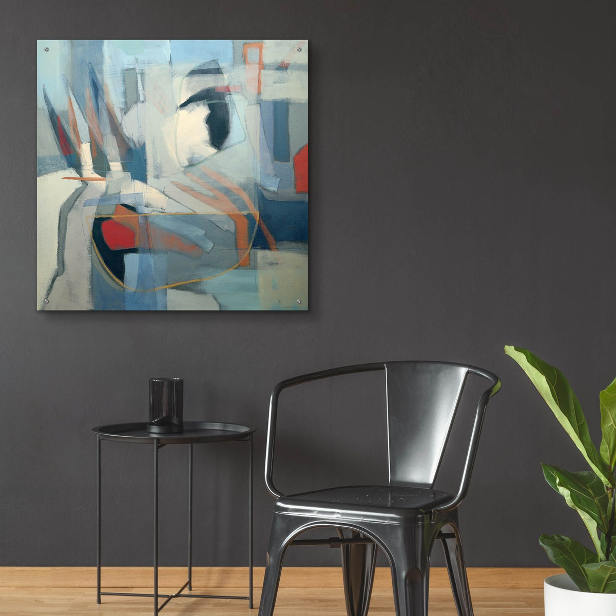The Next Big Thing by Caroline Rufo - 36x36 acrylic wall art in a room