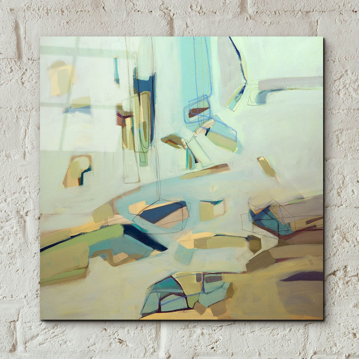 What Can I Give by Caroline Rufo - 12x12 acrylic wall art in a room