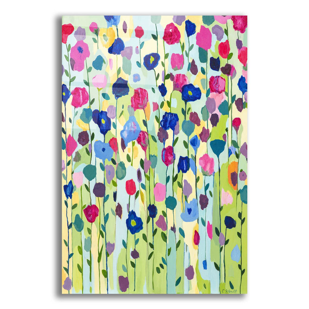 Mountain Meadow by Carrie Schmitt acrylic glass wall art