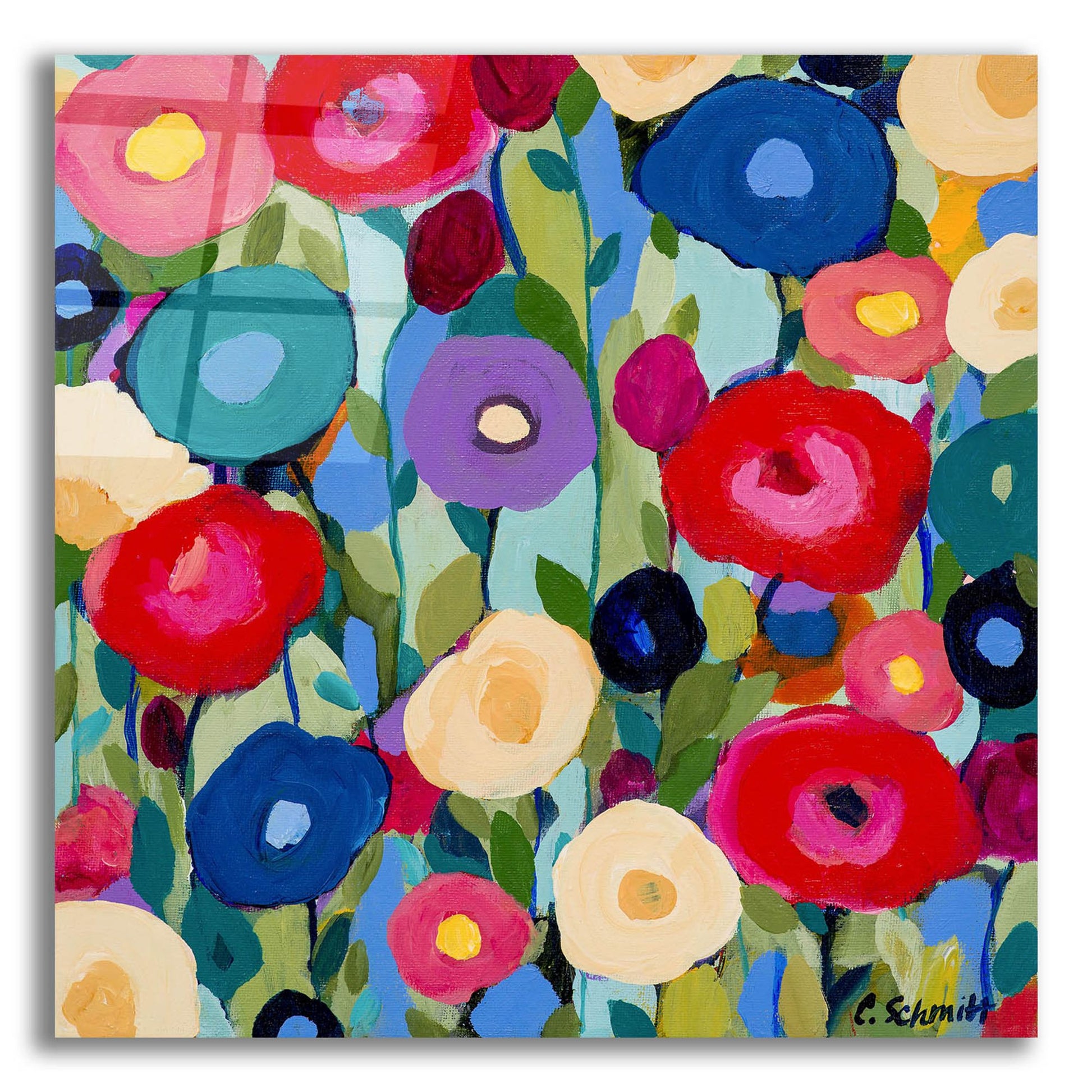 Epic Art ' Summer Solstice' by Carrie Schmitt/artlicensing.com, Acrylic Glass Wall Art,12x12