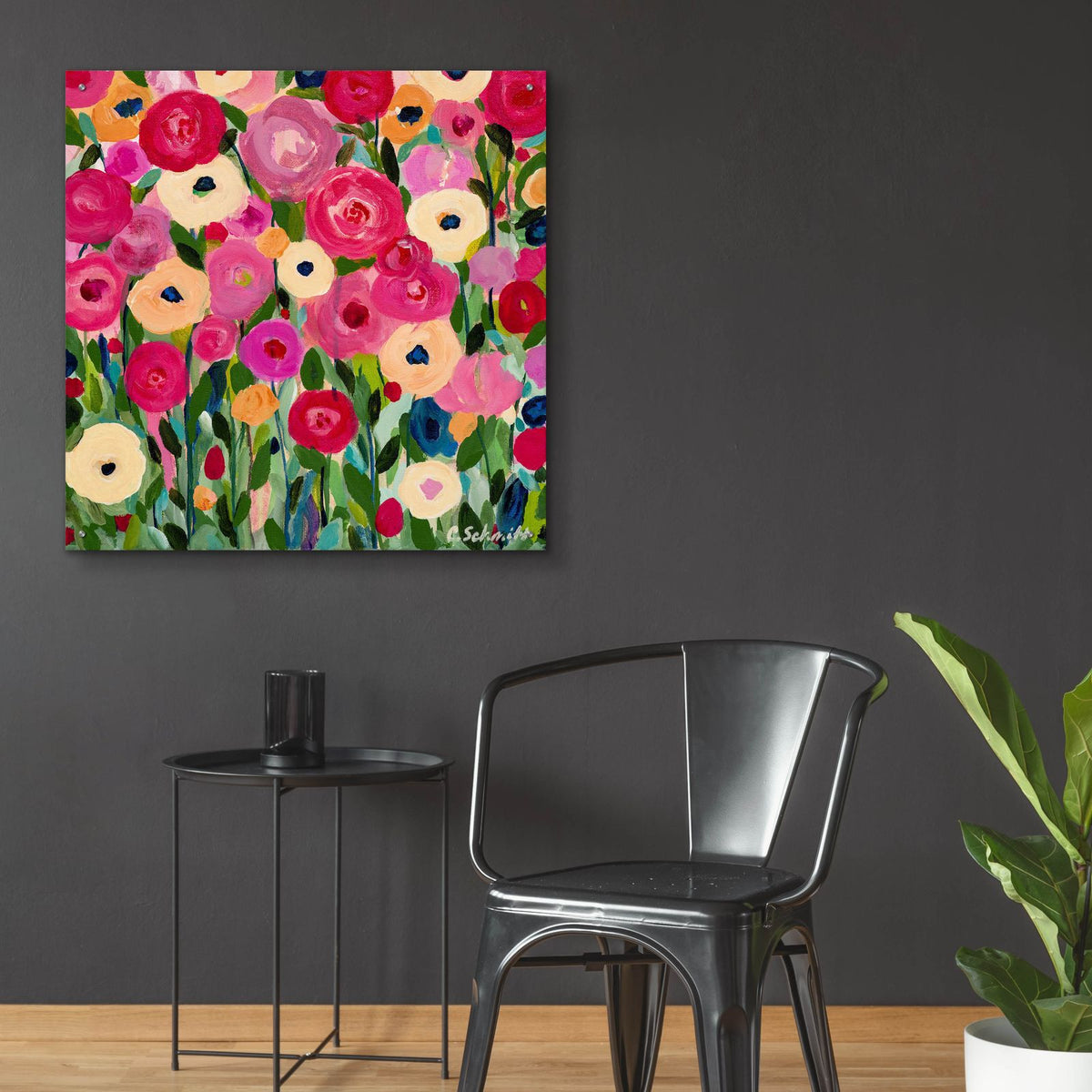 Childhood Joy by Carrie Schmitt - 36x36 acrylic wall art in a room