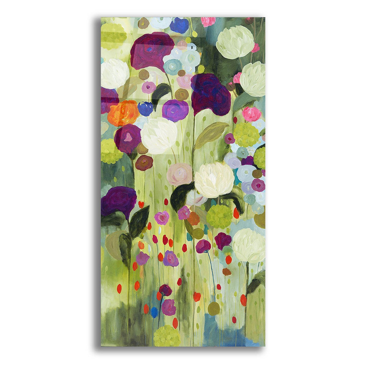 Epic Art ' How Peace Feels' by Carrie Schmitt/artlicensing.com, Acrylic Glass Wall Art,12x24