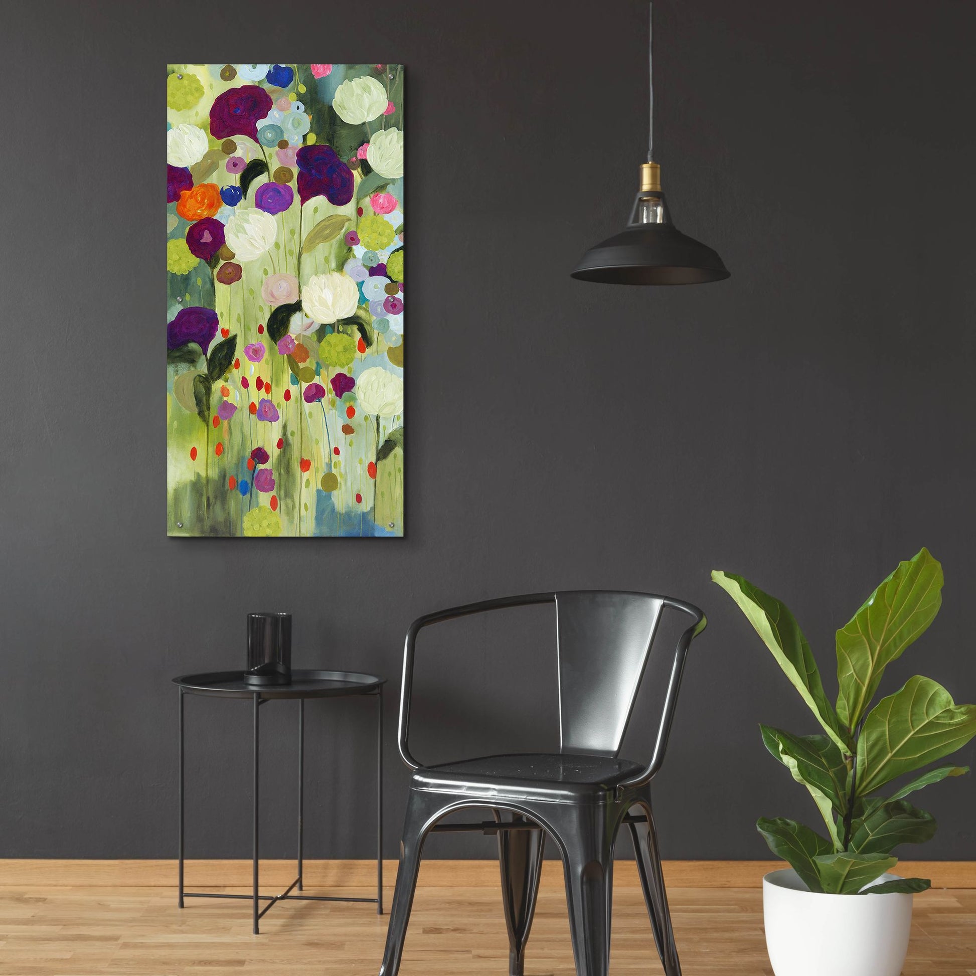 Epic Art ' How Peace Feels' by Carrie Schmitt/artlicensing.com, Acrylic Glass Wall Art,24x48