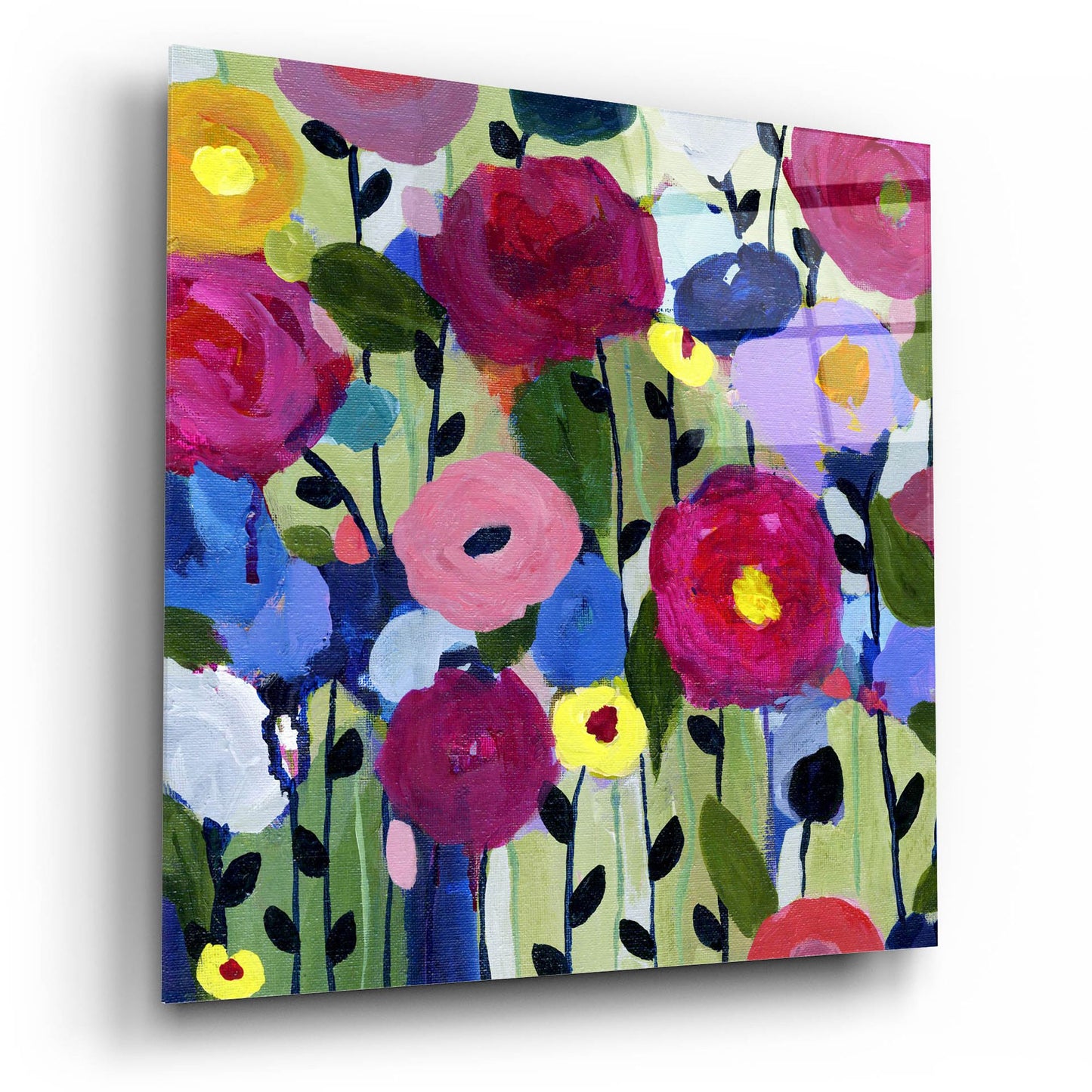 Epic Art ' Prayer Garden' by Carrie Schmitt/artlicensing.com, Acrylic Glass Wall Art,12x12