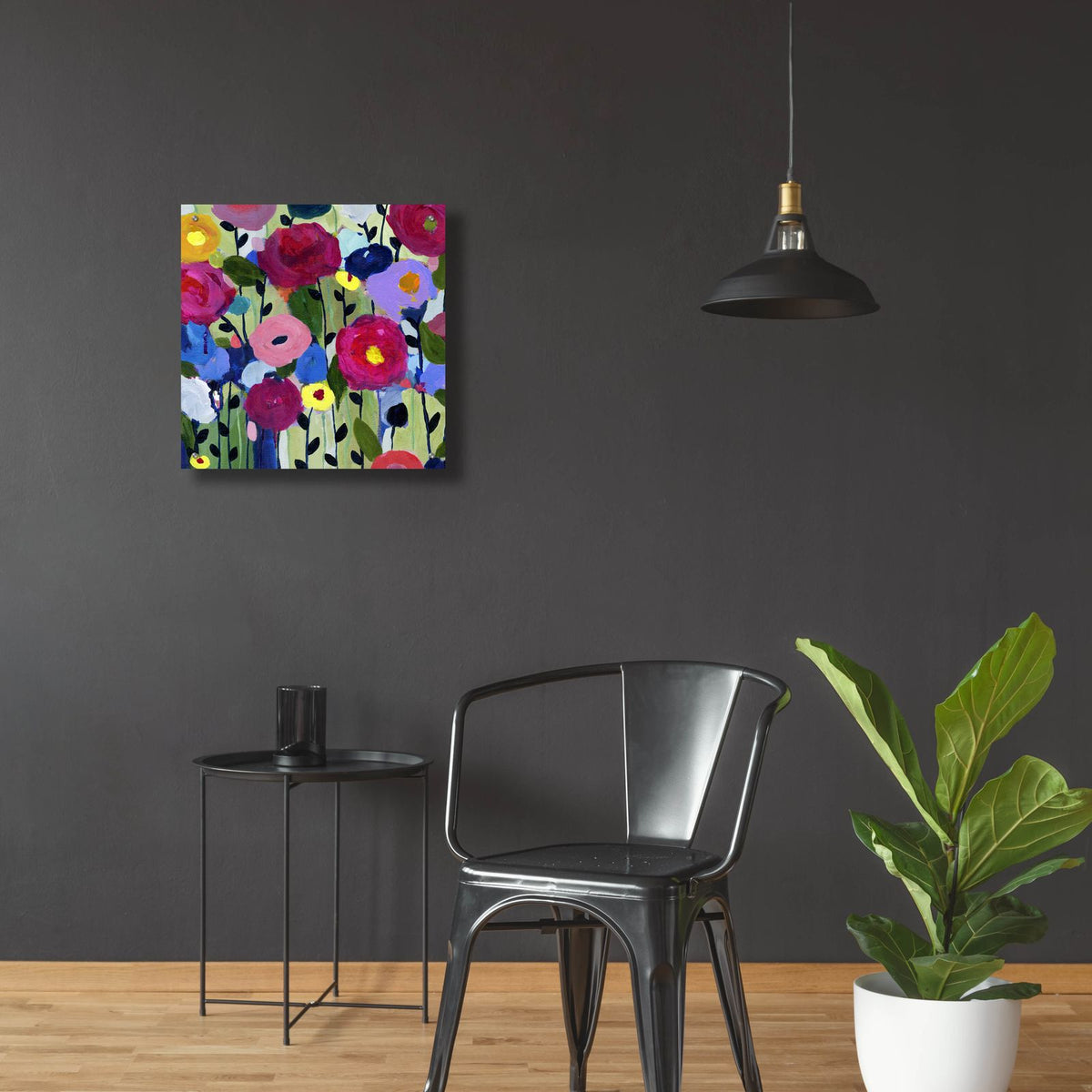Prayer Garden by Carrie Schmitt - 24x24 acrylic wall art in a room