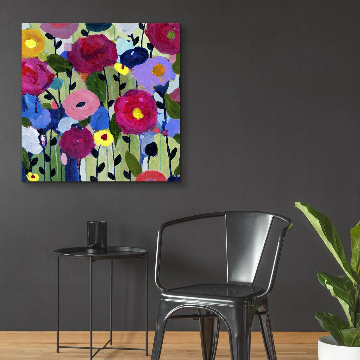 Prayer Garden by Carrie Schmitt - 36x36 acrylic wall art in a room