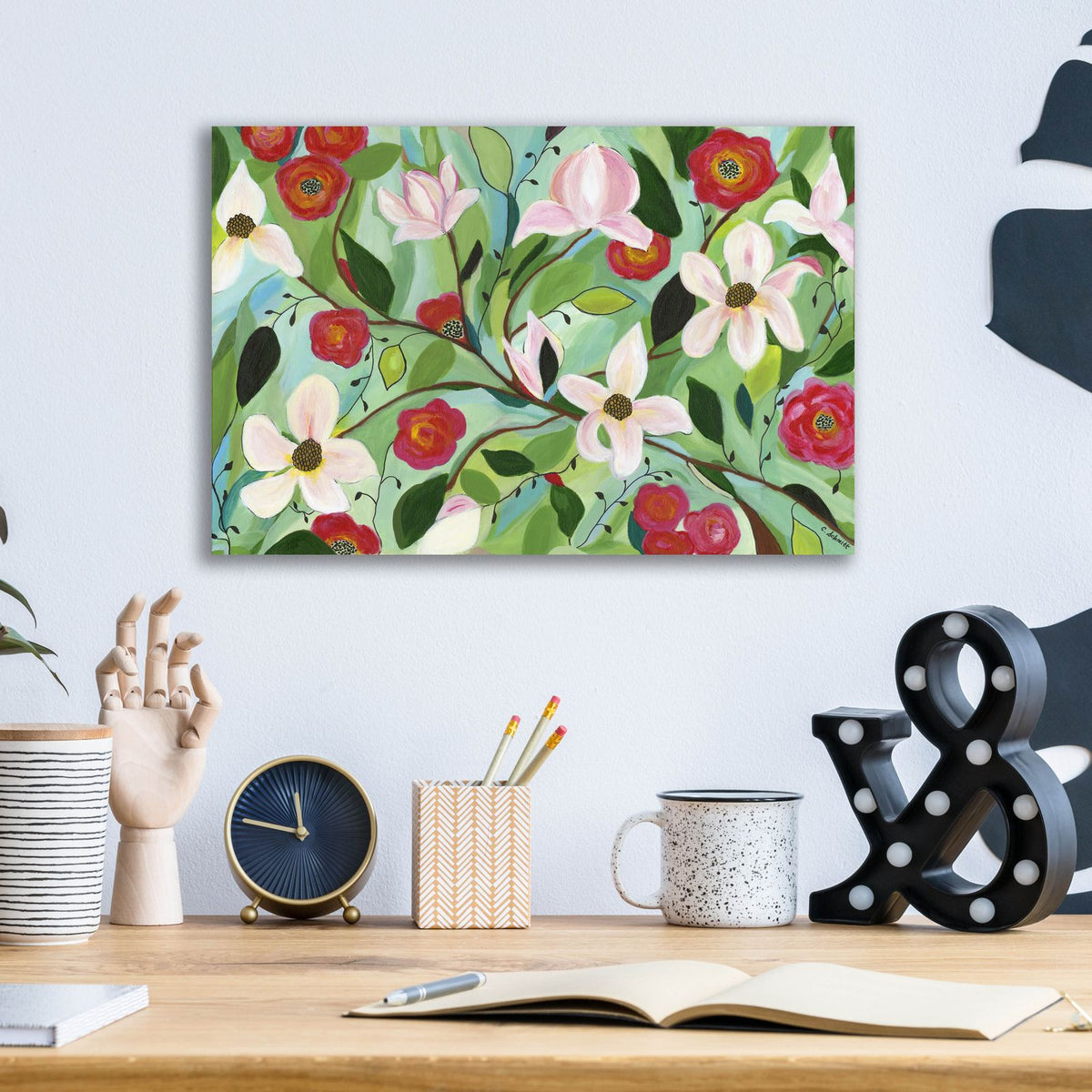 Wedding Day by Carrie Schmitt - 16x12 acrylic wall art in a room